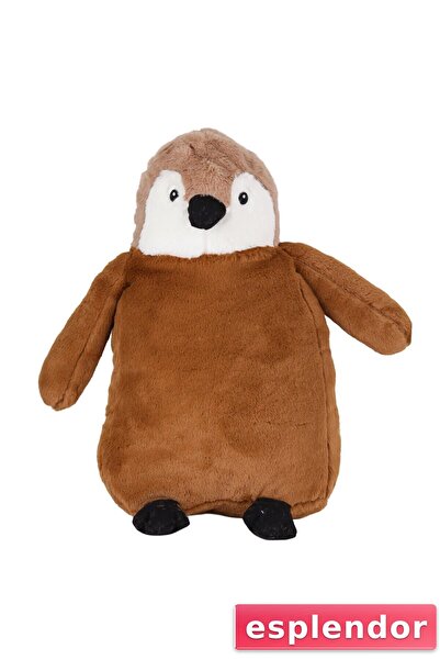 esplendor 4950 دمية البطريق القطيفة باللون البني 50 سم - ألعاب صديقي