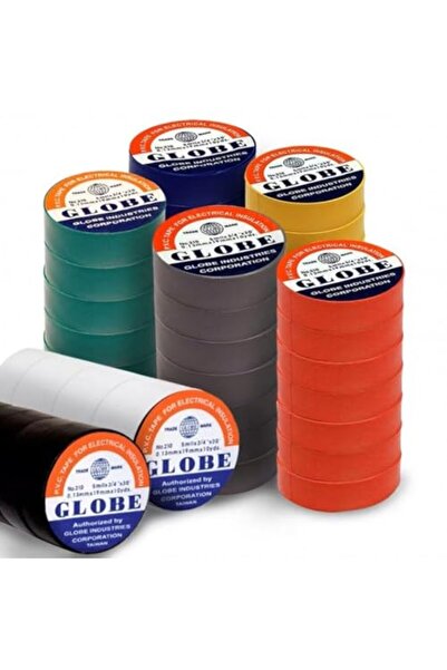 Hepta Collection FEYZAYAPI Globe Izole Elektrik Bandı Globe Plastik Izole Ele...