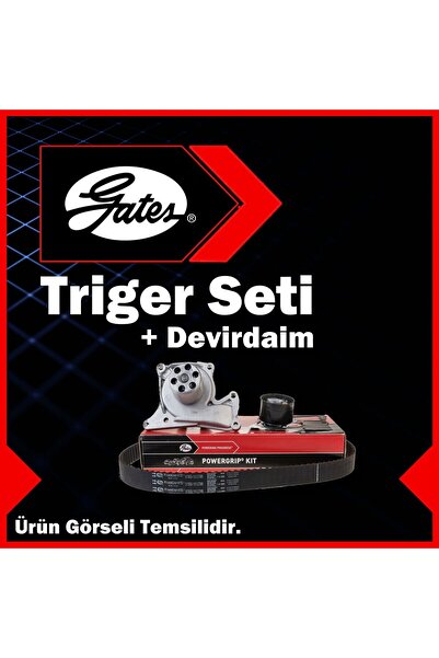 GATES Opel Vectra C 1.6 / 1.8 Benzin Triger Seti Valeo Devirdaimli 2002-2008