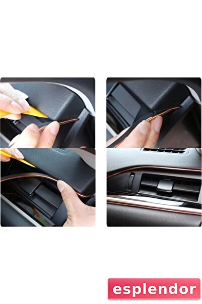 esplendor Car Decoration 5 Meter Strip Trim