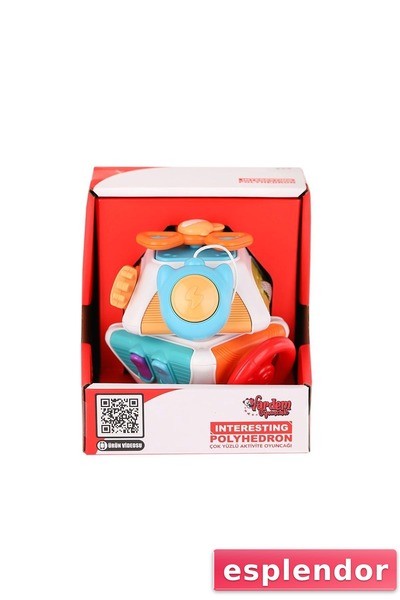 esplendor مكعب الأنشطة التعليمية متعدد الأوجه للأطفال من عمر 18 شهرًا فما فوق