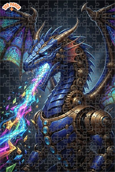 Esranın Dünyası لغز خشبي بإطار مزدوج الطبقات بمظهر لوحة زيتية ميكانيكية للتني...