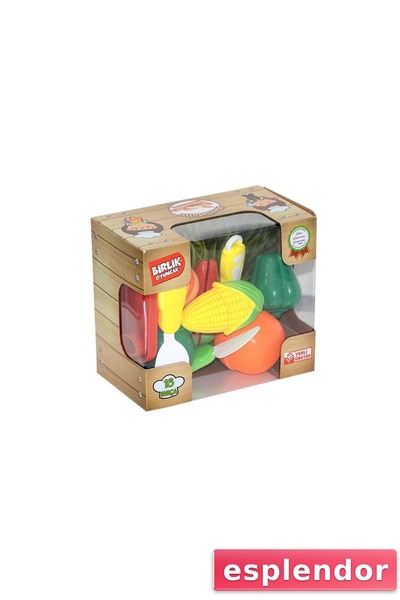 esplendor Urt007-box-1abc 16 قطعة من الخضار والفواكه القابلة للتقطيع