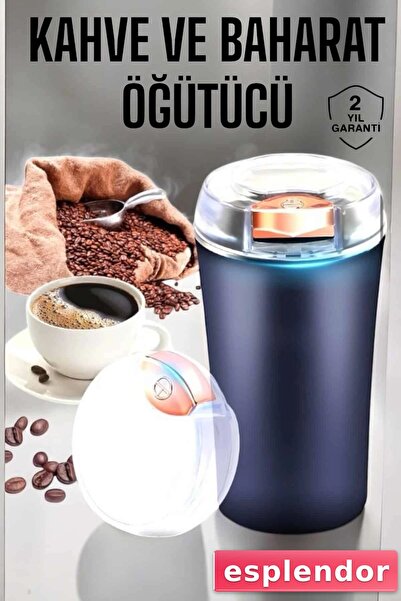 esplendor Automatic Coffee and Spice Grinder Easy and Portable