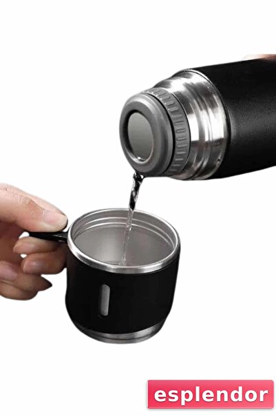 esplendor Thermos Set with 3 Cups, Special Gift for Mother's Day, Portable Le...