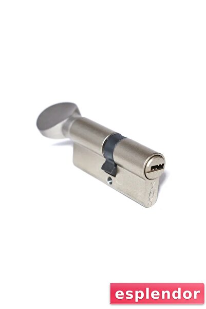 esplendor 68mm Satin Coated Cerman Latch Door Cylinder