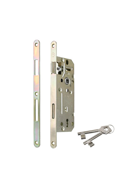 OEM Κλειδαριά πόρτας, χωνευτή, Διπλής όψης, εσωτερική πόρτα, κλειδαριά με κλε...