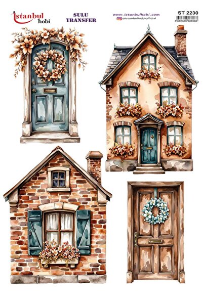 İstanbul Hobi Water Transfer Paper 25X35Cm St-2230