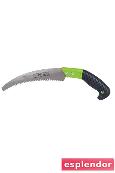 esplendor منشار تشذيب ذو أسنان دقيقة قابل للطي بطول 180 مم