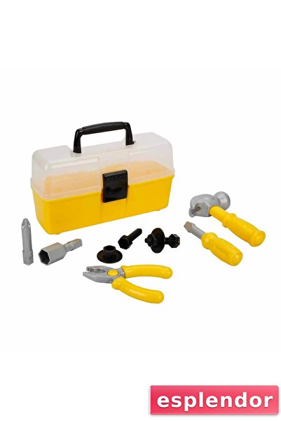 esplendor مجموعة إصلاح للأطفال مكونة من حقيبة قطع، لعبة تعليمية مكونة من 10 قطع