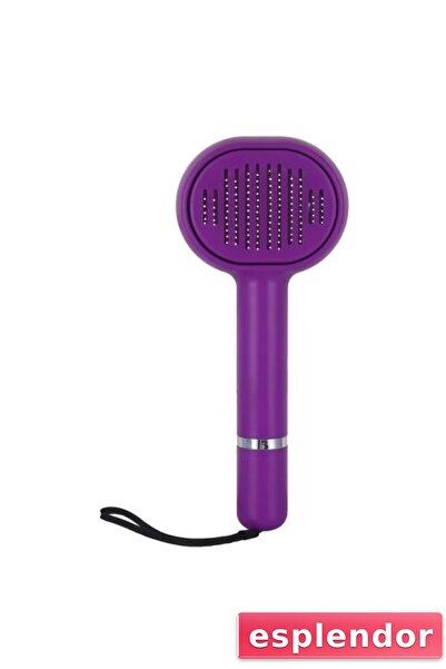 esplendor فرشاة تنظيف شعر الحيوانات الأليفة متعددة الوظائف