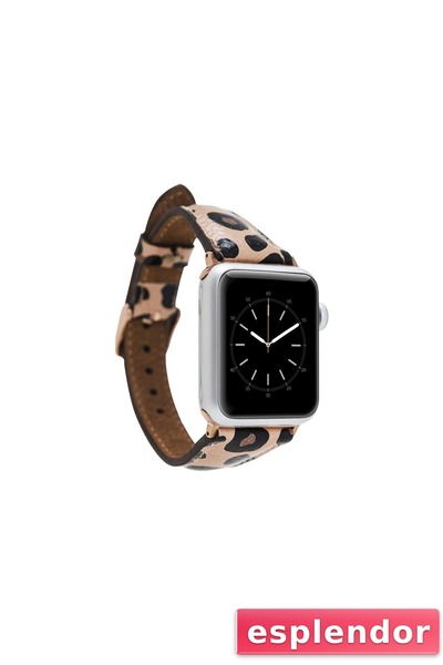 esplendor Watch Compatible Leather Cord 42-44-45mm Slim Le02N