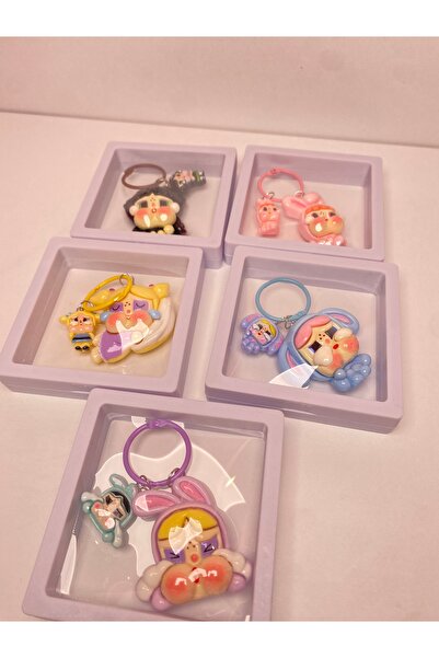 Sakura Konsept Butik Crybaby Kawaii Cute Keychain Boxed Bag Charms 1 Pc