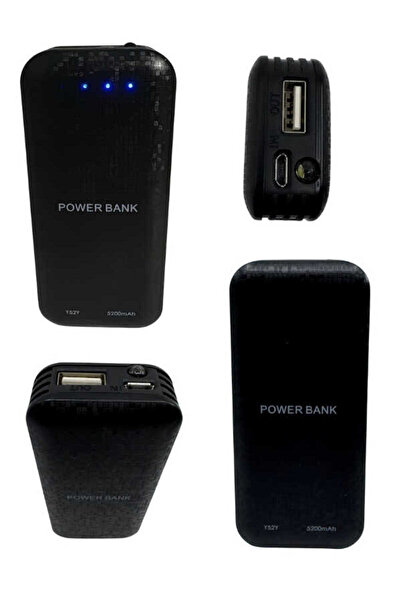 BataryaBank 5200Mah Cep Tipi Powerbank 2.1ah Hızlı Şarj