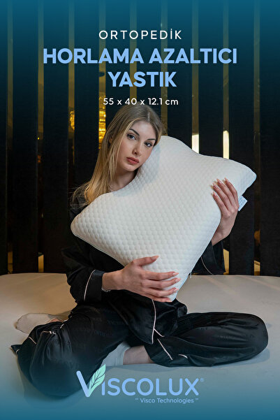 Empressco Horlama Azaltıcı Yastık - Horlama Önleyici Ortopedik Visco Yastık M...