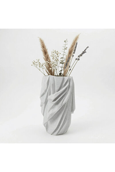 Atatuğ Hediyelik Modern Design Folded Fabric Effect Stone-Looking Decorative ...