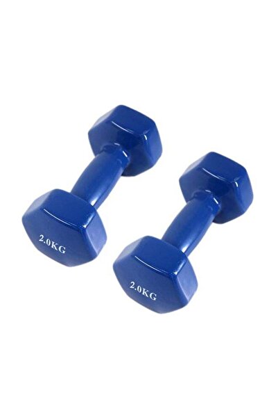 Generic مجموعة أوزان مطاطية سداسية الشكل، 2 × 2 كيلوغرام