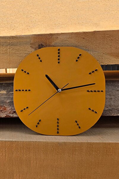 derigami Modern Wall Clock 25cm Minimal Design Silent Mechanism Decorative Li...