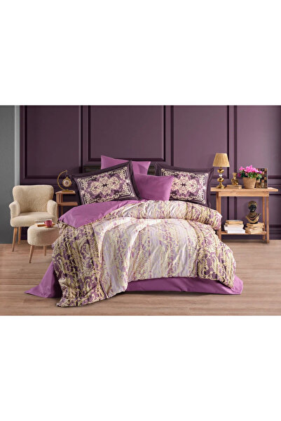 ZEMİRA HOME Double Poplin Nev Alandra Plum
