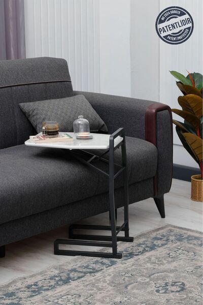 KN Fashion Milano Zigon orta servis sehpası dizayn harikası zigon sehpa kahve...