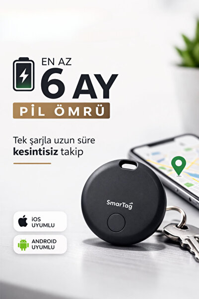 MO DOU Akıllı Takip Cihazı Dual AirTag iOS Android Uyumlu Bluetooth Anahtar Ç...