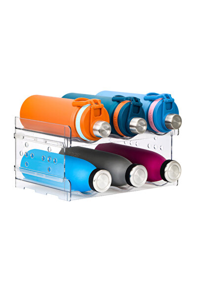 NIRAPH Water and wine bottle holder for refrigerator and Sheer, plastic 28cm*...