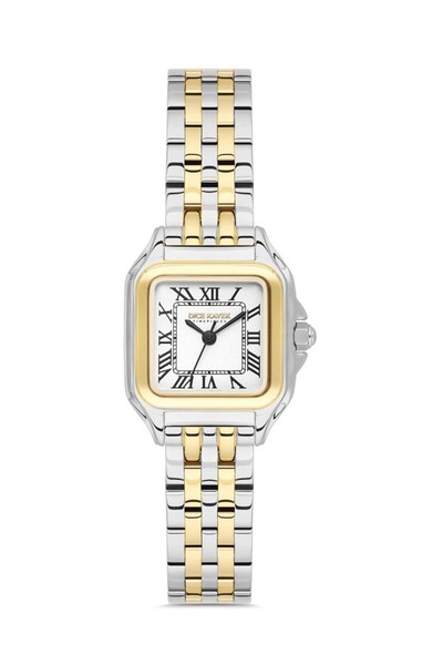 Dice Kayek Dk.1.Ag1433.40 Square Dial Steel Case 5 Atm Water-Resistant Metall...