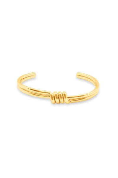 Ramaria Atelier Golden Coil Accent Bracelet