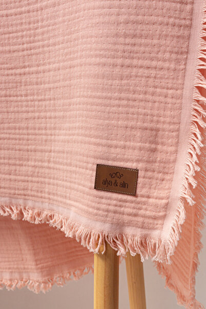 Alya&Alin Baby 100% Cotton Layer 4-Layer Muslin Blanket & Coverlet 100X115 cm