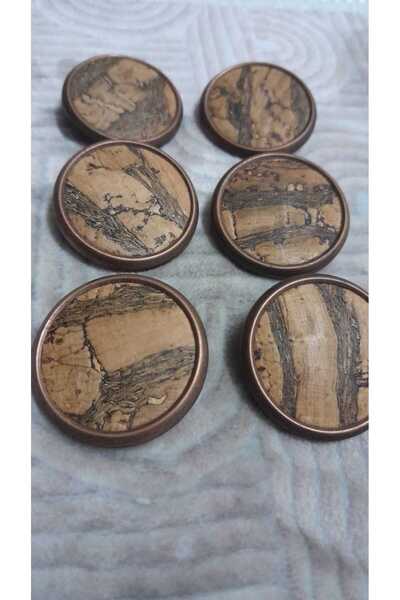 ILCARE MANTAR METAL ÇEMBER Düğme 48 BOY 28 mm 6 Adet