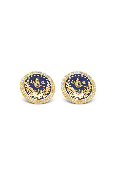 Ramaria Atelier Regal Emblem Stud Ear Rings