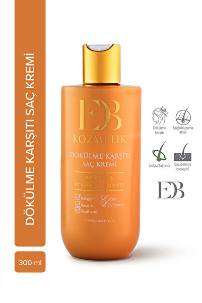 EDB Kozmetik Dökülme Karşıtı Saç Kremi – Procapil & At Kuyruğu Ekstraktlı (300 ml)