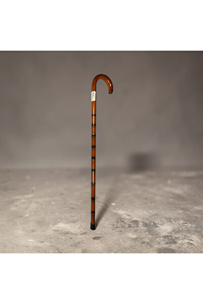 Zey-Al Lüks Eğri Saplı Hafif Baston - Ergonomik Destek ve Yürüyüş Bastonu