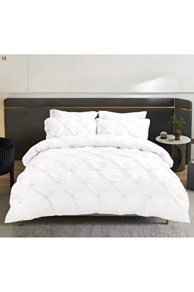 Truva Home Velmora Finet 6-Piece Duvet Cover Set with Buttons - Premium Bed S...