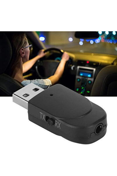 mucize Bluetooth 5.0 transmitter alıcı Taşınabilir Mini Adaptör Sürücü Gerekm...