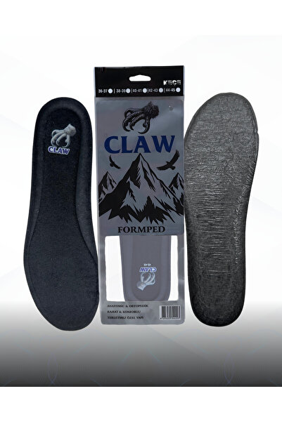 Claw Formped Keçe Yüzeyli Keçe Altlı Ayakkabı Tabanlığı, Yumuşak, Terletmeyen...