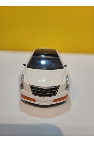 farddad White Cadillac Metal Pull and Drop Sports Toy Car Model Car Doors Ope...