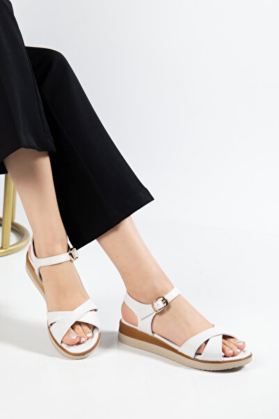 Daxtors D0764 Daily Orthopedic Cross-Strapped Women's Shoes Sandals