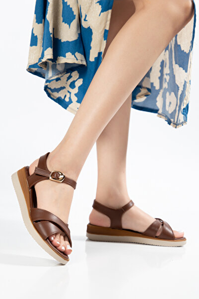 Daxtors D0764 Daily Orthopedic Cross-Strapped Women's Shoes Sandals