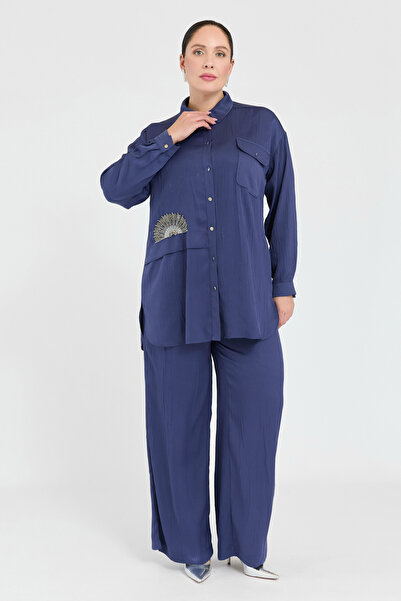 MÜSEMMA BÜYÜK BEDEN KARANFİL TAKIM