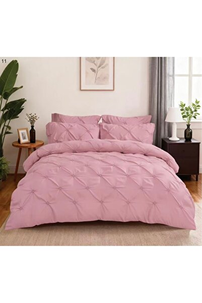 Truva Home Velmora Finet 6-Piece Duvet Cover Set with Buttons - Premium Bed S...