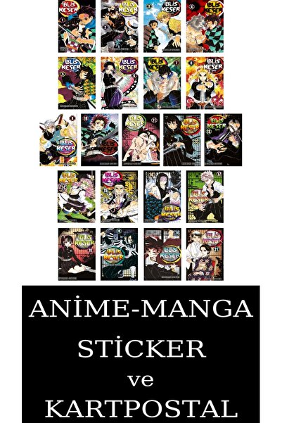 Gerekli Şeyler Yayıncılık İblis Keser 1-21 Eksiksiz Manga Seti (21 KİTAP) / D...