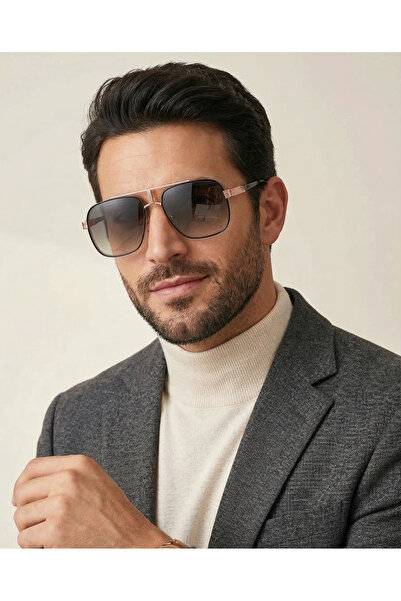 BLACK 8521 C4 62 Men's Sunglasses