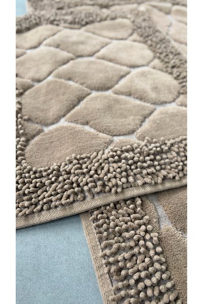 FeelHome Cotton Kent Soft, Super Absorbent 2-Piece 100% Cotton Ultra Luxury Set of Bath Mat
