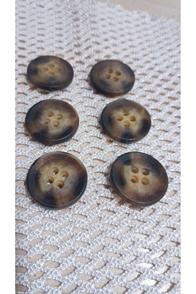 ILCARE Polyester Button 34 Boy 20 mm 6 Pieces