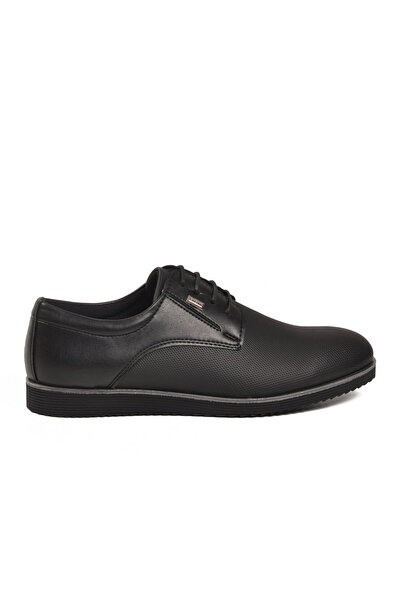 Aspor Black Men's Classic Shoes