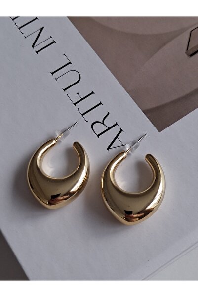 8atelier Steel Ultra Lightweight Beyzik Earrings