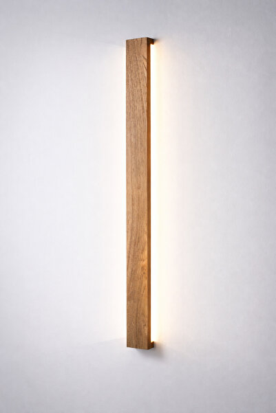 HOMEMADES Lampă decorativă LED din lemn pentru perete