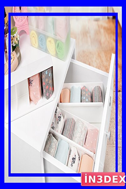 İN3DEX Drawer Organizer Home Organization Tool