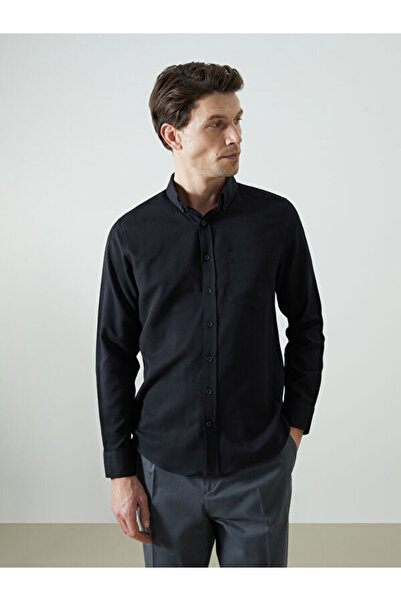 LC Waikiki Regular Fit Long Sleeve Dobby Men's Shirt